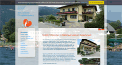 Desktop Screenshot of gaestehaus-luise-ossiach.at